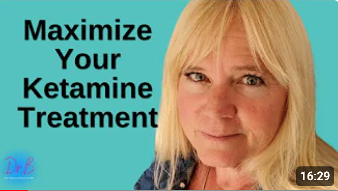 A youtube video of Ketamine Therapy Treatment with Dr. B